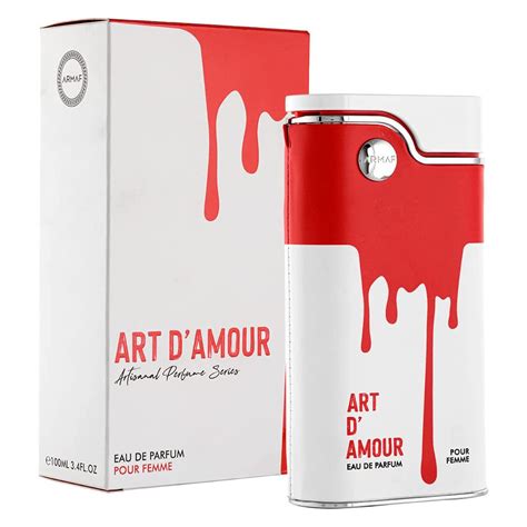 art eau de parfum|ARMAF Art D Amour Eau De Parfum Spray for Women, 3.4 Ounce.